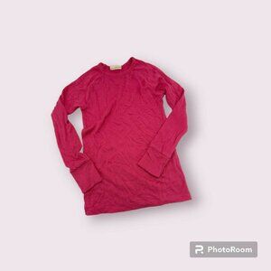 Gus+Steel Fandango Pink Ribbed Tee